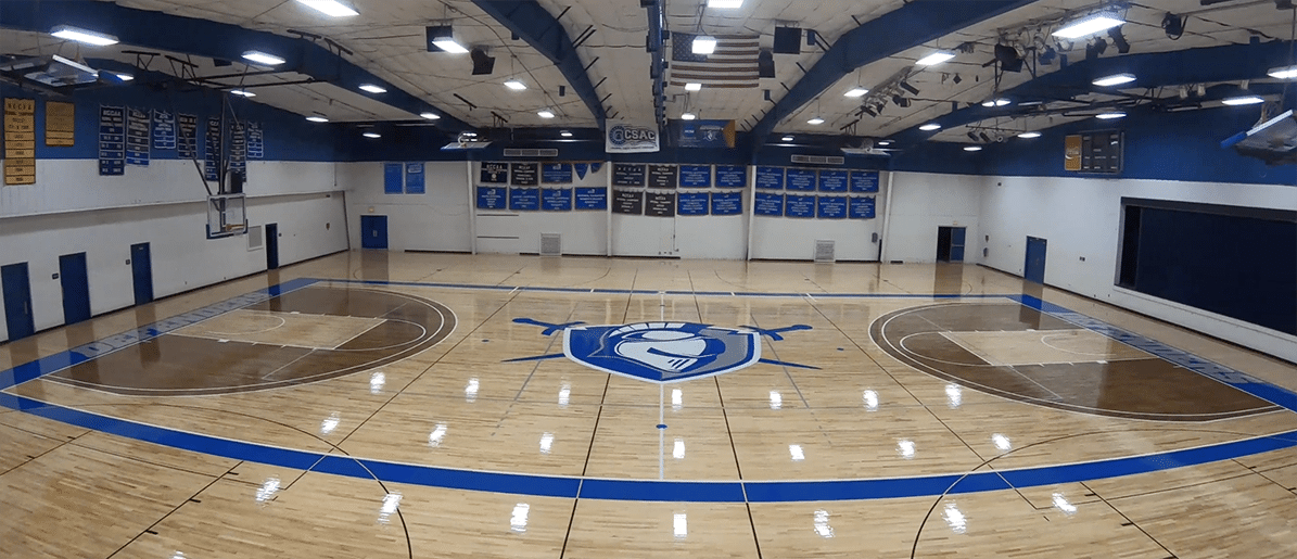 2019 Huckaby Gym floor overview